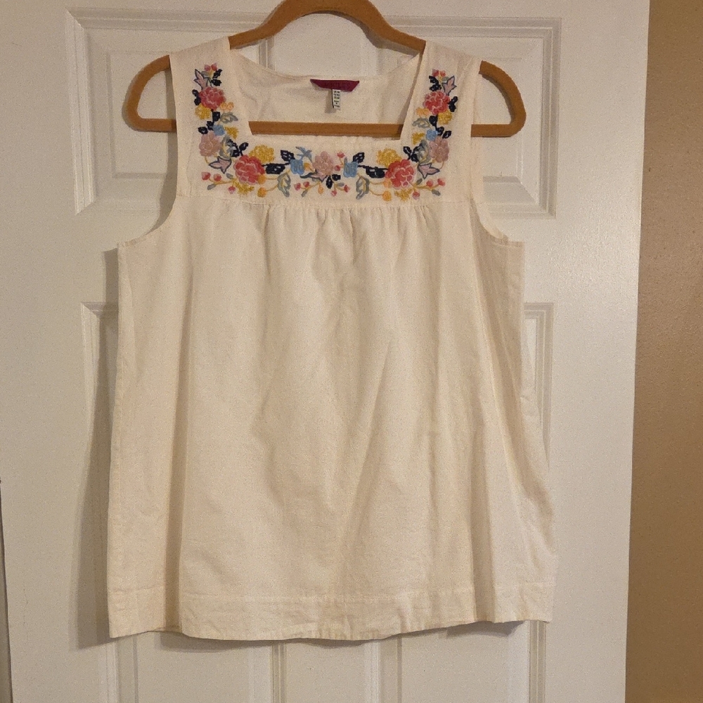 Joules Sleeveless Blouse